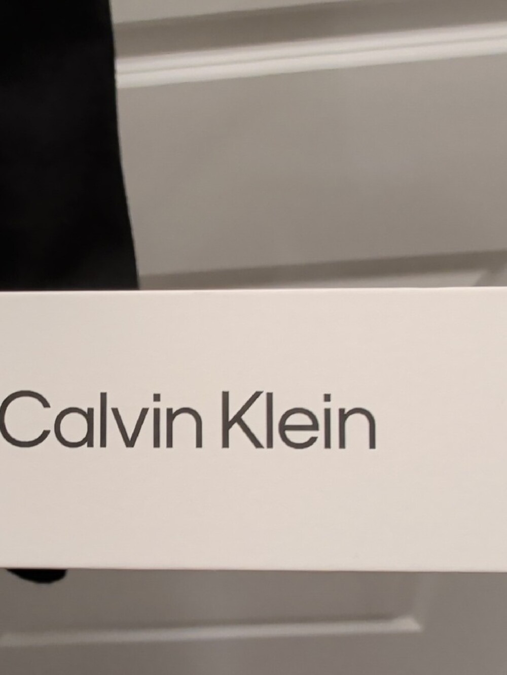 CALVIN KLEIN Size XL Classic Open-Front Black Cardigan NWT - Picture 2 of 8